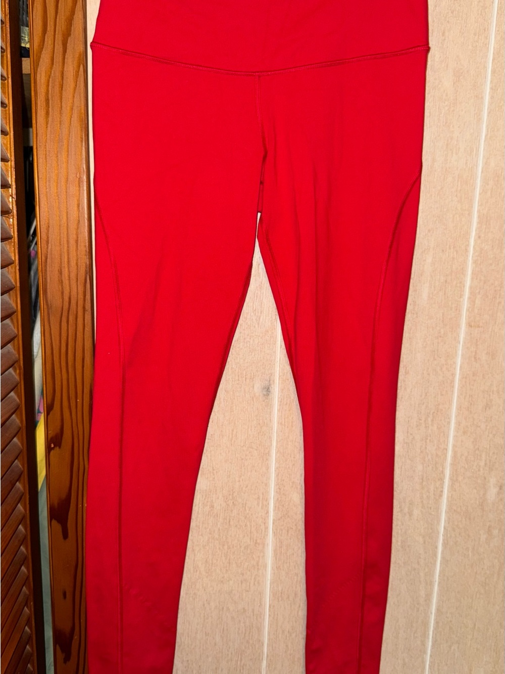 Women’s Victoria’s Secret High-Waist Red Leggings - Size S Long